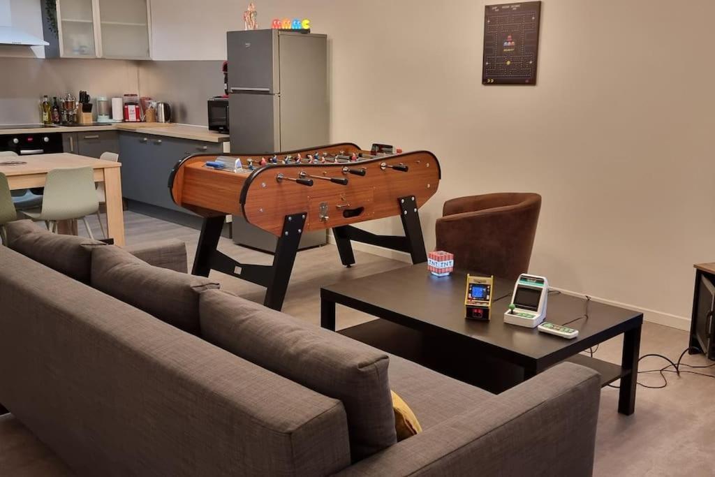 Belle Maison Climatisee Renovee Pac-Man Entre Collegues, Amis, Famille - Barbecue - Netflix - Prime - Baby Foot 50Cts Saint-Seurin-sur-l'Isle Εξωτερικό φωτογραφία